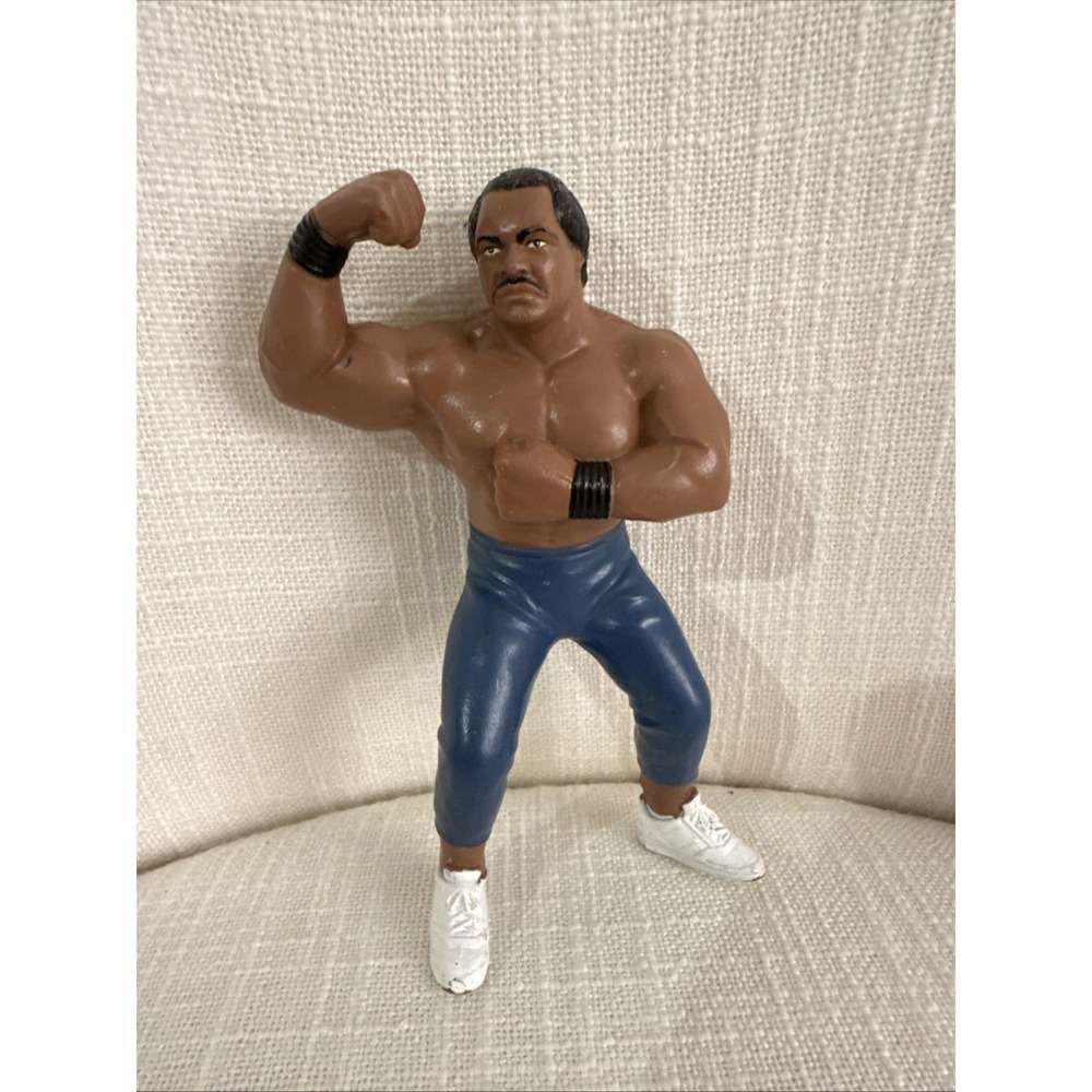 WCW Galoob UK Exclusive Ron Simmons - ljn wwf hasbro wwe elite osftm